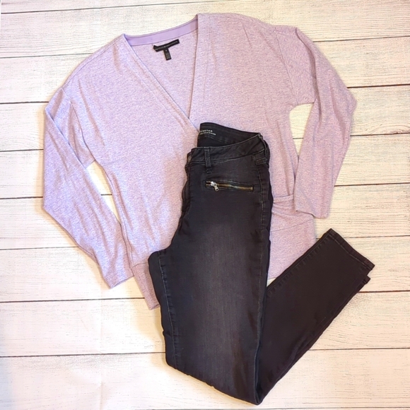 Old Navy Black Rockstar Mid Rise Jeggings - Size 8 Regular - Picture 1 of 9